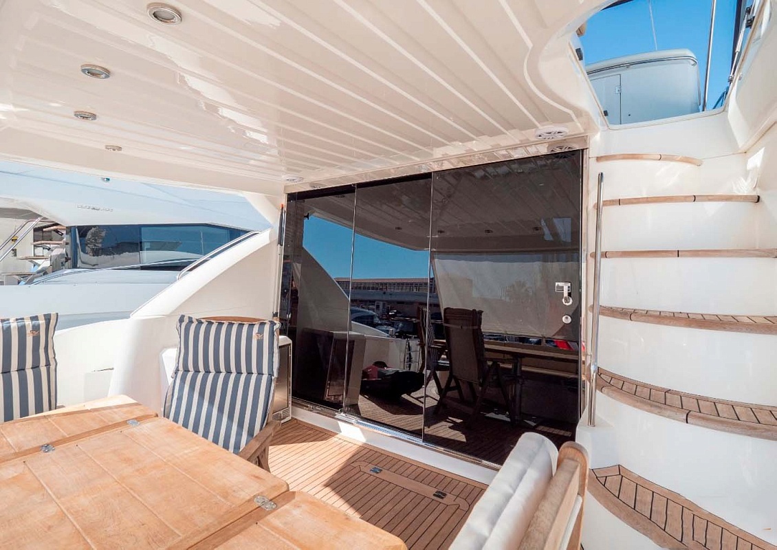 Аренда моторной яхты Sunseeker 66 Manhattan в Сочи